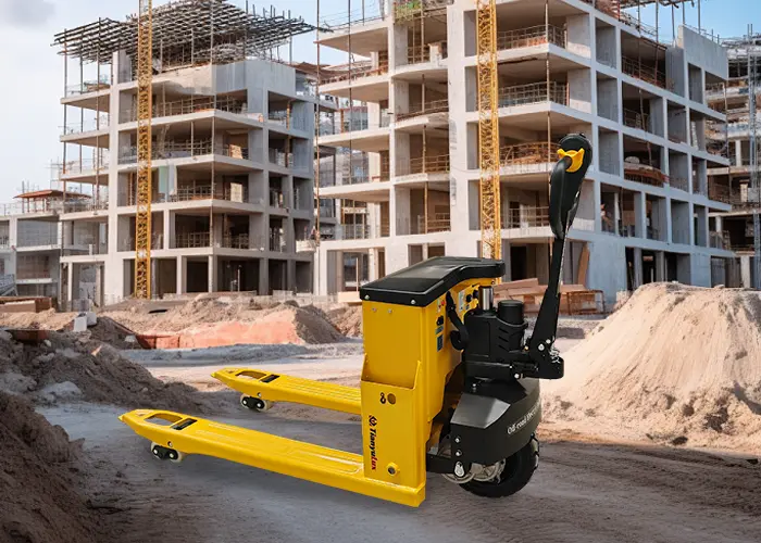 Was tun, wenn traditionelle Palettenwagen nicht für Baustellen geeignet sind?
