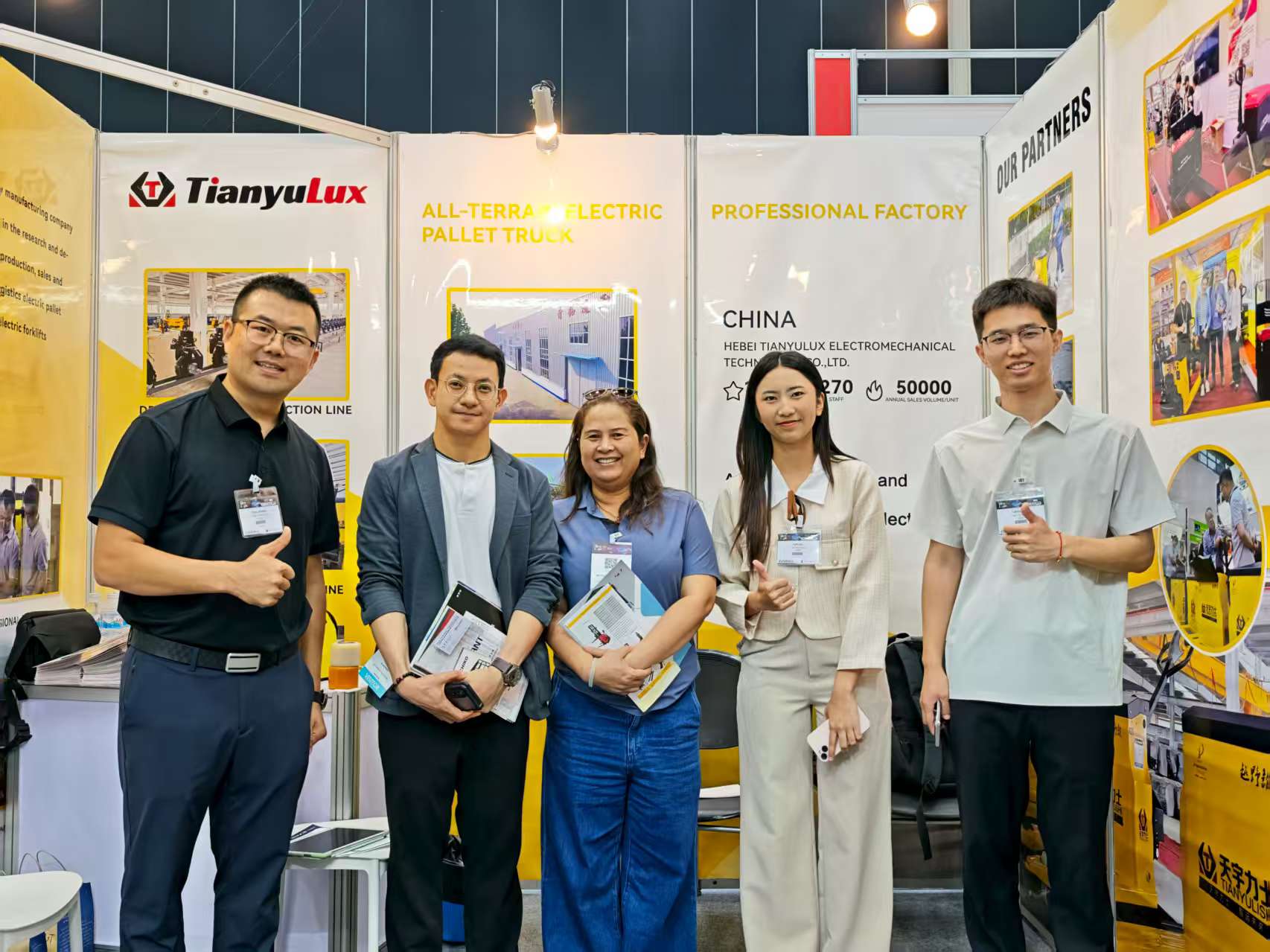 TianyuLux aus Hebei debütiert auf der TILOG - LOGISTIX 2025